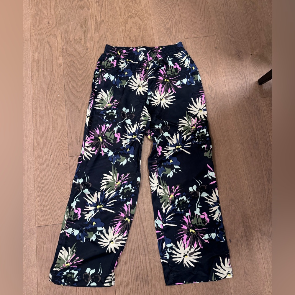 Scotch and soda printed silk pants
